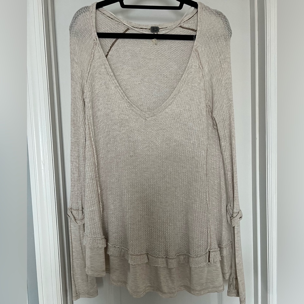 Free people sweater. Worn very lightly